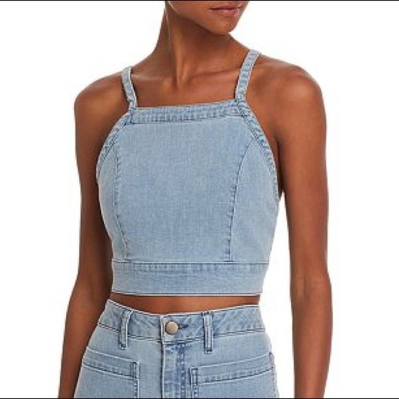 Show me your mumu Fawcett crop top XS NWT - Picture 14 of 14